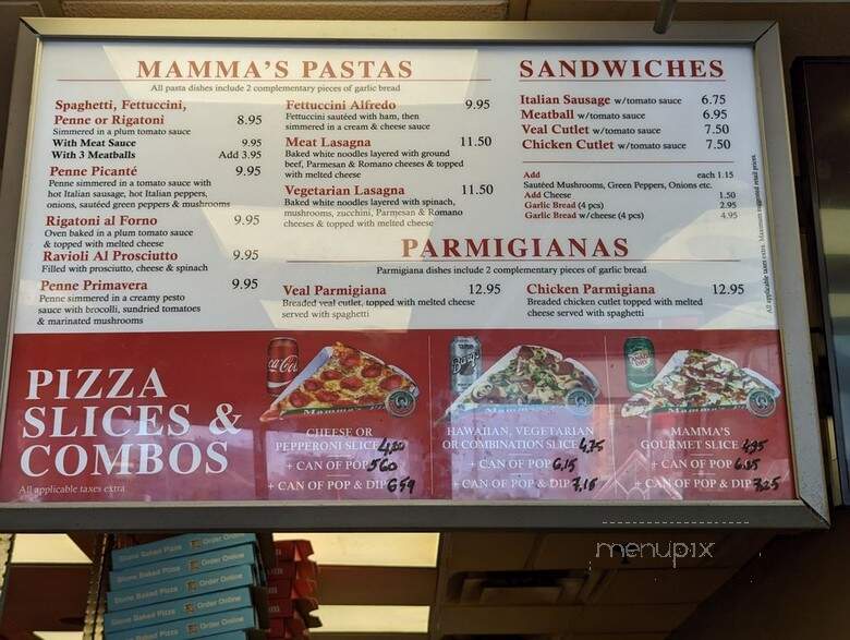Mamma's Pizza - Mississauga, ON