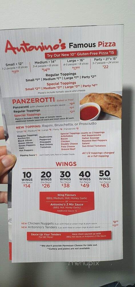 Antonino's Pizzeria & Panini - Vaughan, ON
