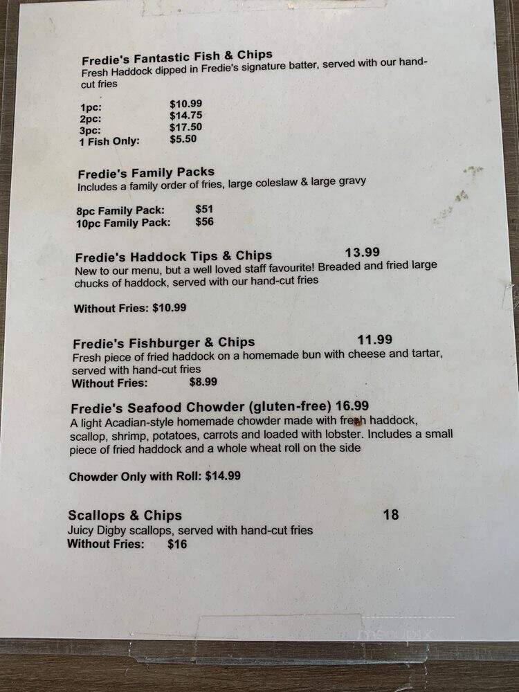 Fredies Fantastic Fishhouse - Halifax, NS