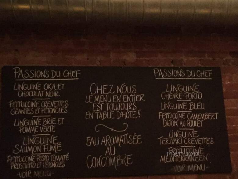 Restaurant Mozza Pates Et Passions - Montreal, QC