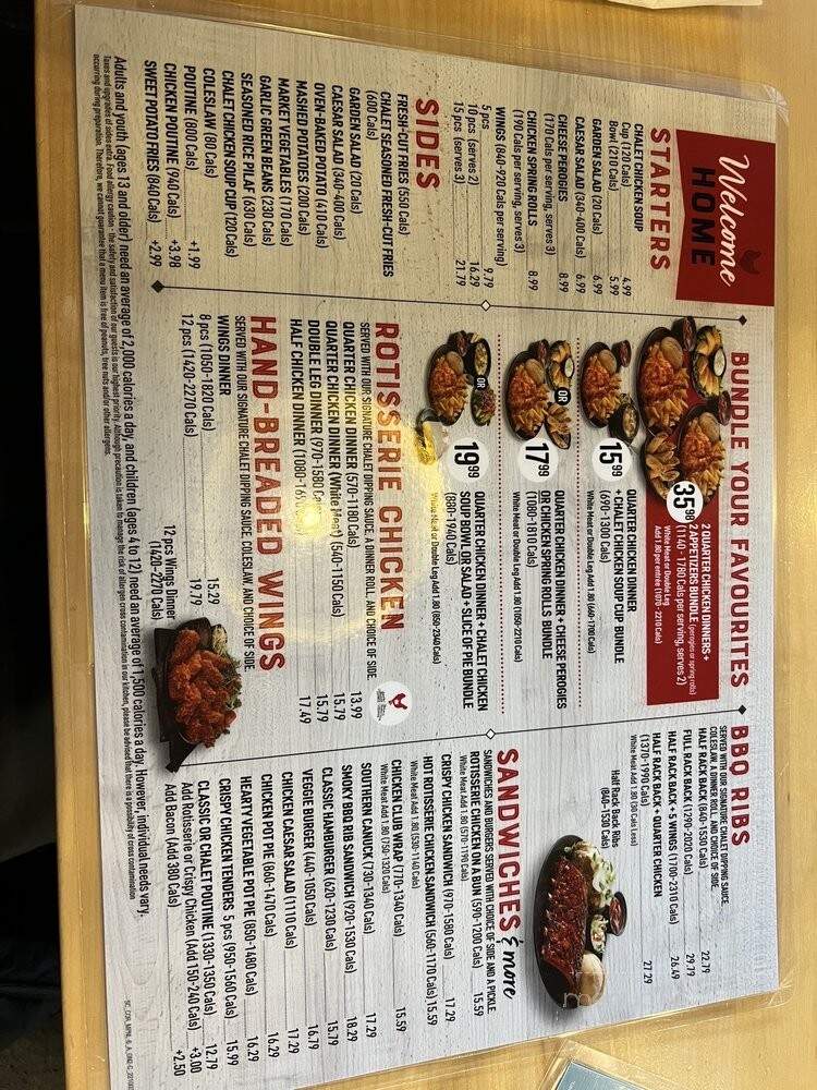 Swiss Chalet Rotisserie & Grill - Niagara Falls, ON