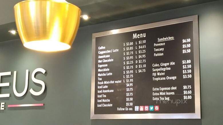 Amadeus Fine Cakes - Vaughan, ON menu_pic