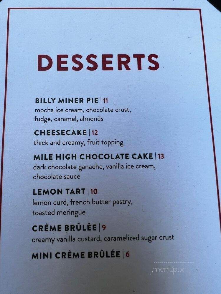 Keg Steakhouse & Bar - Montreal, QC menu_pic
