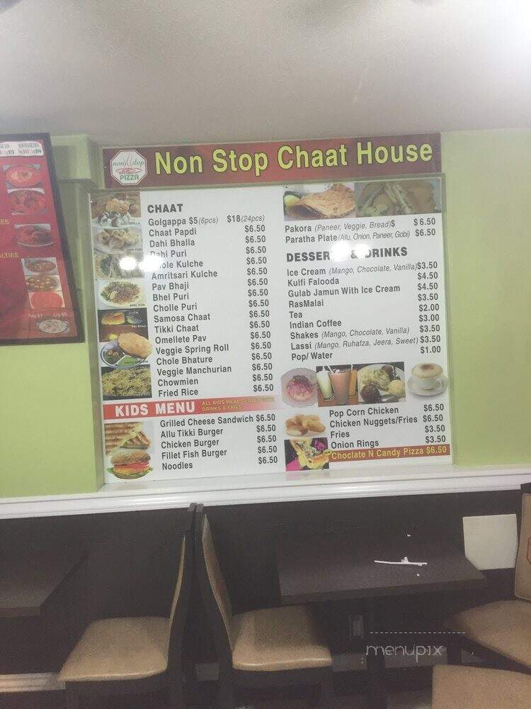 Non Stop Sweets & Restaurant - Surrey, BC menu_pic