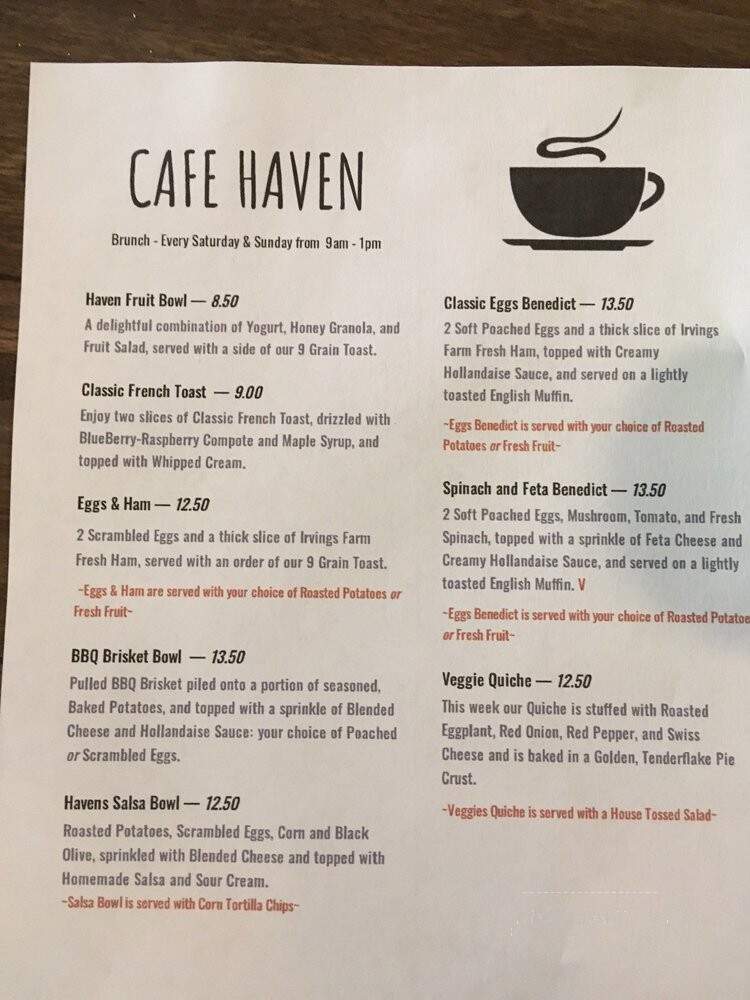 Cafe Haven - Strathcona County, AB