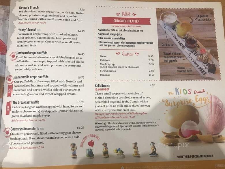 Juliette Et Chocolat - Montreal, QC menu_pic