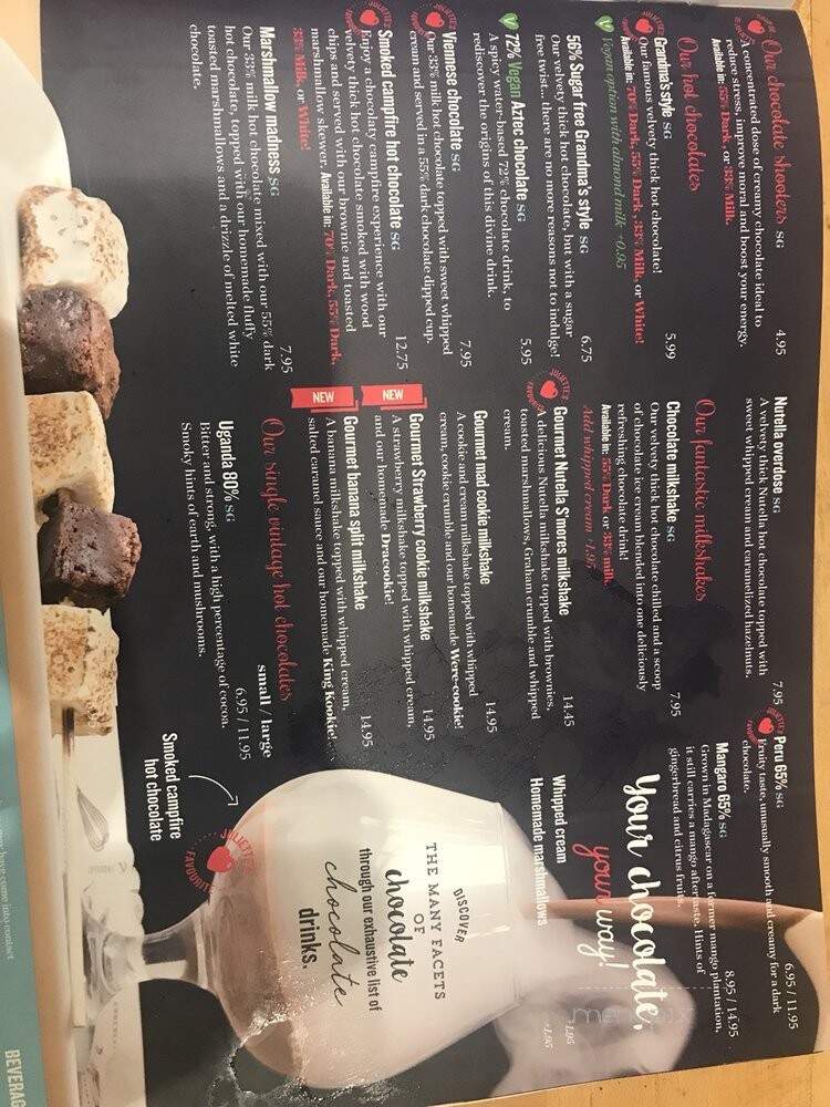 Juliette Et Chocolat - Montreal, QC menu_pic