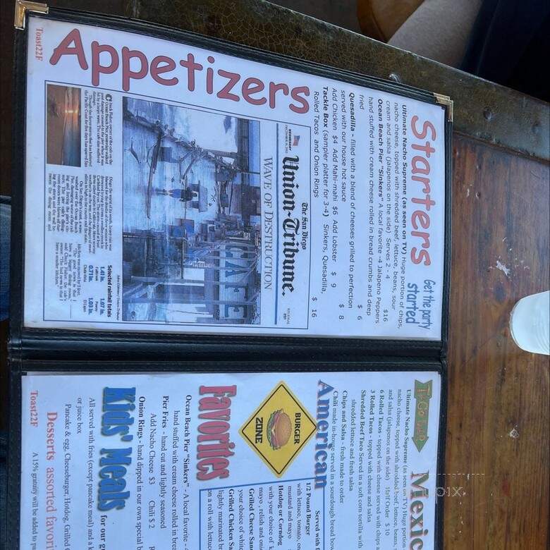 Cafe Ancora - Montreal, QC menu_pic