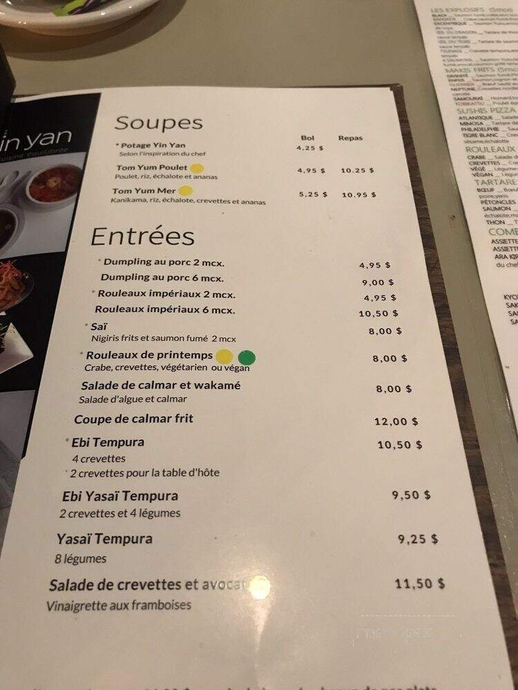 Yin Yan Sushi - Rimouski, QC