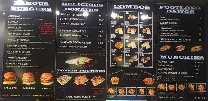 Marcos Famous - Edmonton, AB menu_pic