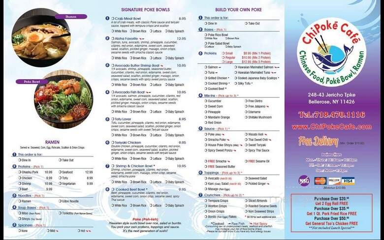 Cafe Bellerose - Laval, QC menu_pic
