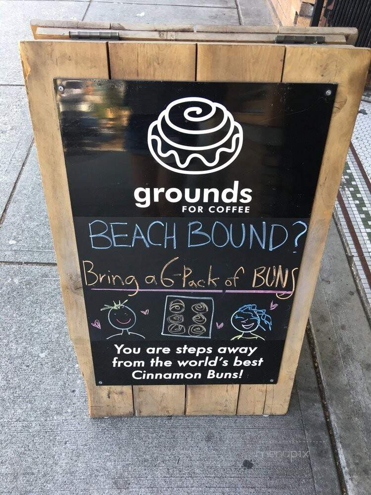 Grounds For Coffee Inc - Vancouver, BC menu_pic