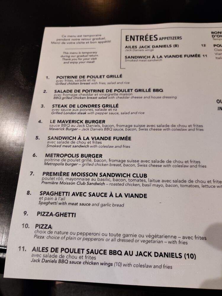 Deli Planet - Montreal, QC menu_pic