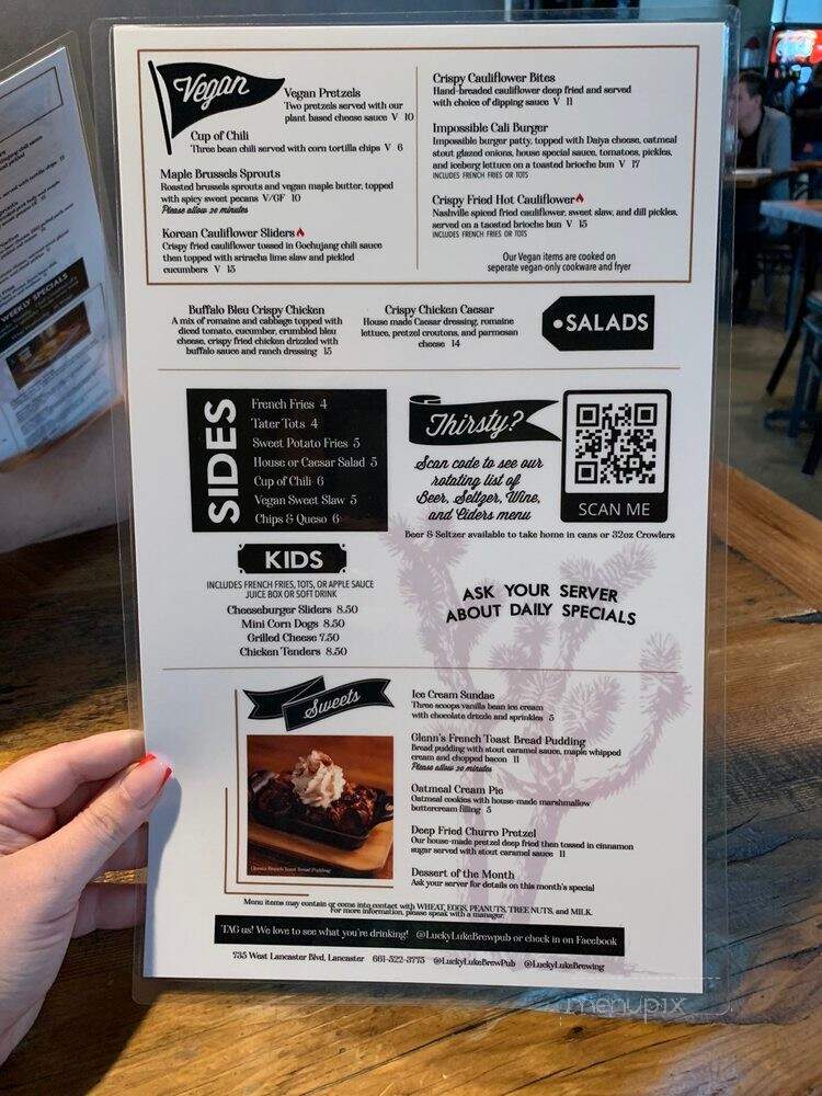 Big Luke's Bar & Grill - Lancaster, ON menu_pic