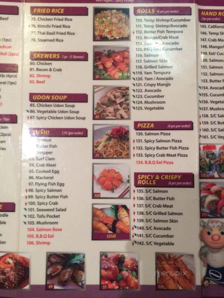 Sushi Kan - Ottawa, ON menu_pic