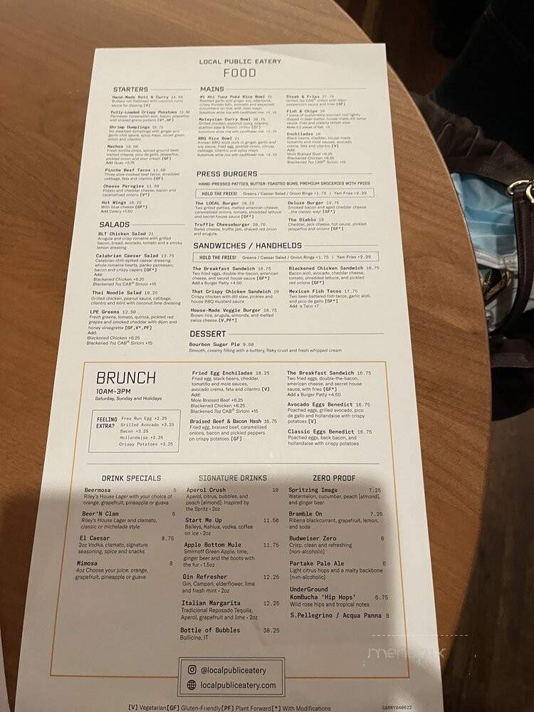 Kam Kong Restaurant - Winnipeg, MB menu_pic
