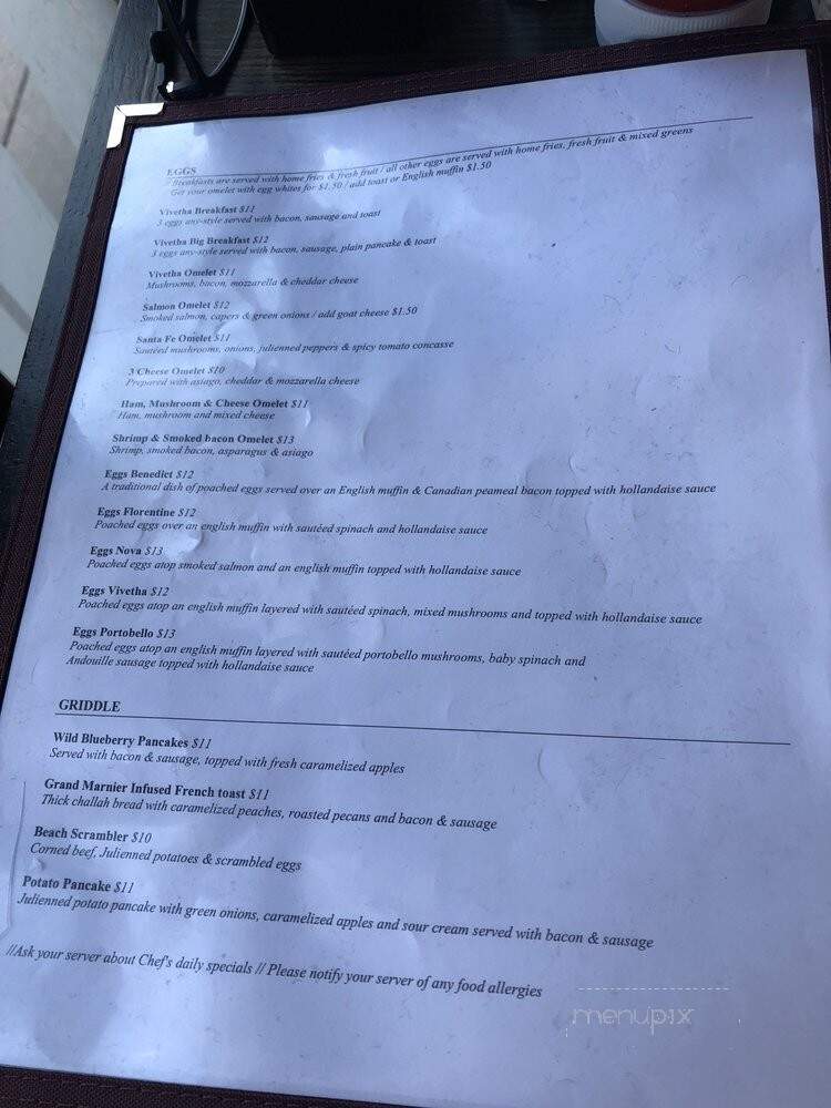 Vi Vetha - Toronto, ON menu_pic