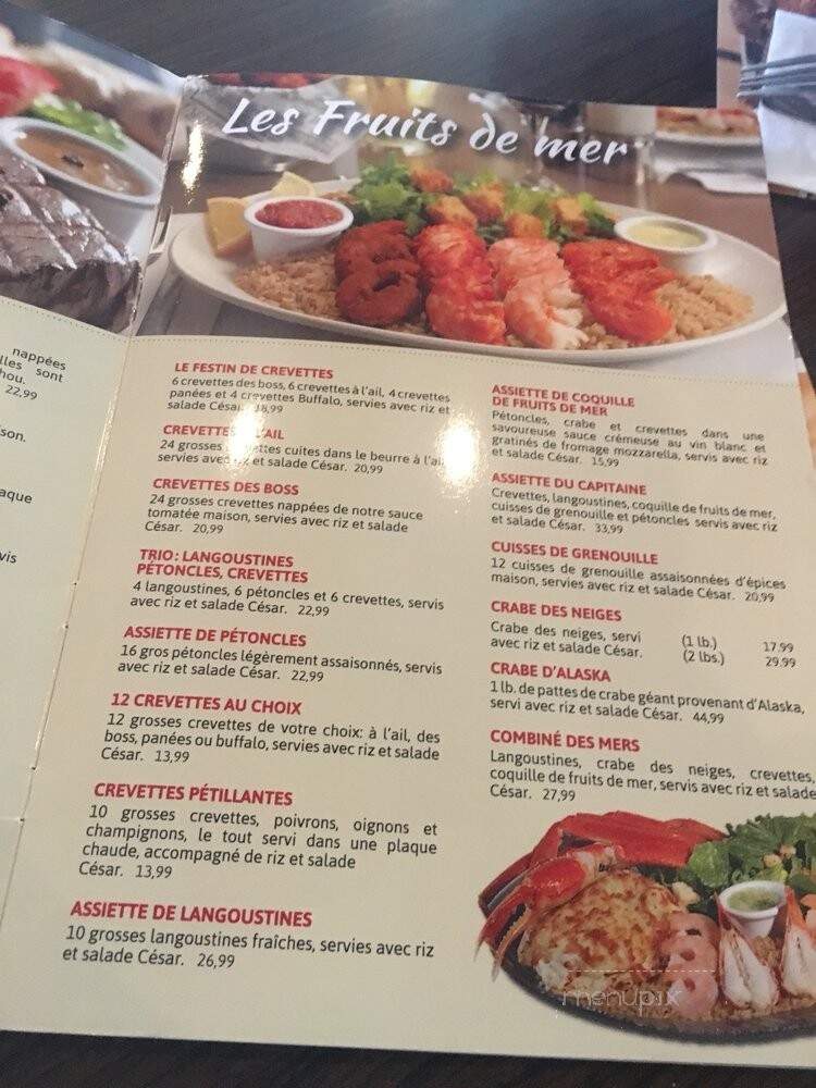 Brasserie Fleurimont - Sherbrooke, QC menu_pic