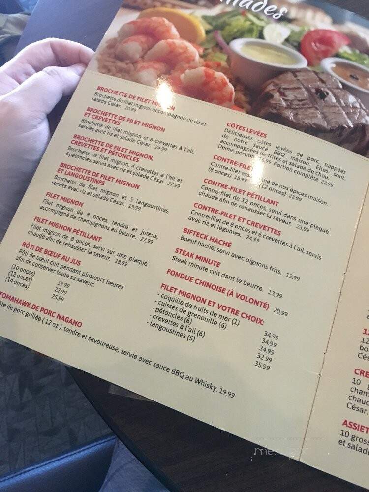 Brasserie Fleurimont - Sherbrooke, QC menu_pic