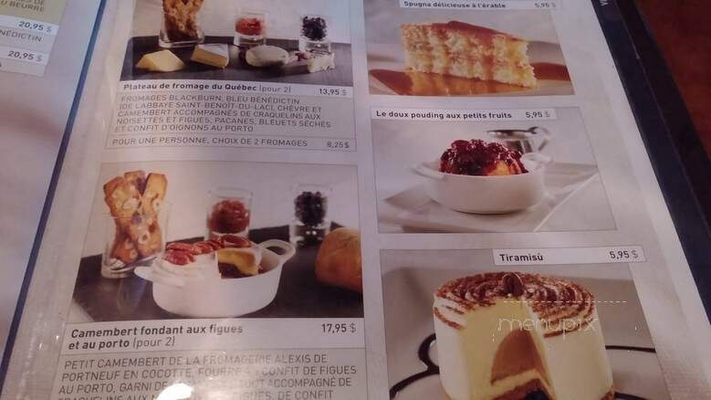 Piazzetta Restaurant (La) - Magog, QC menu_pic
