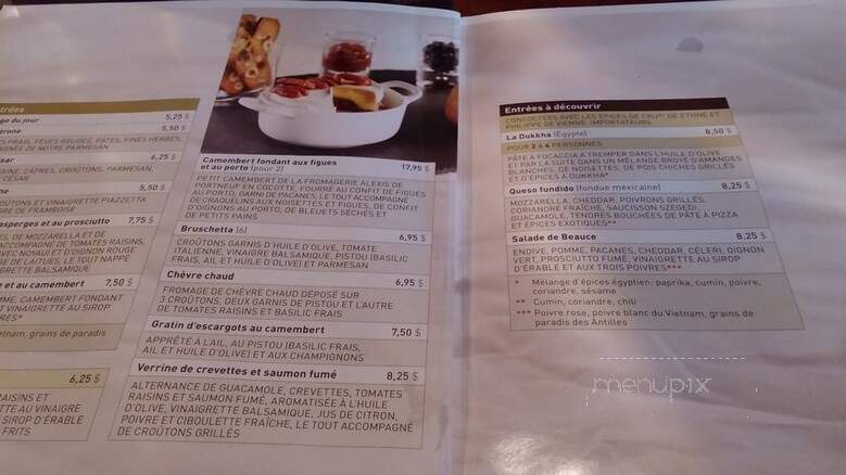 Piazzetta Restaurant (La) - Magog, QC menu_pic