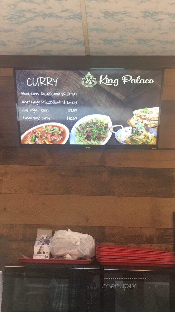 King Palace Restaurant - Toronto, ON menu_pic