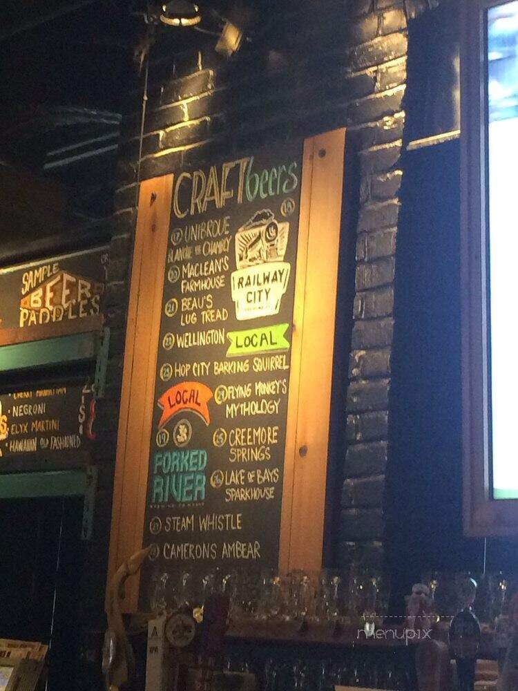 Jack Astor's Bar & Grill - London, ON menu_pic
