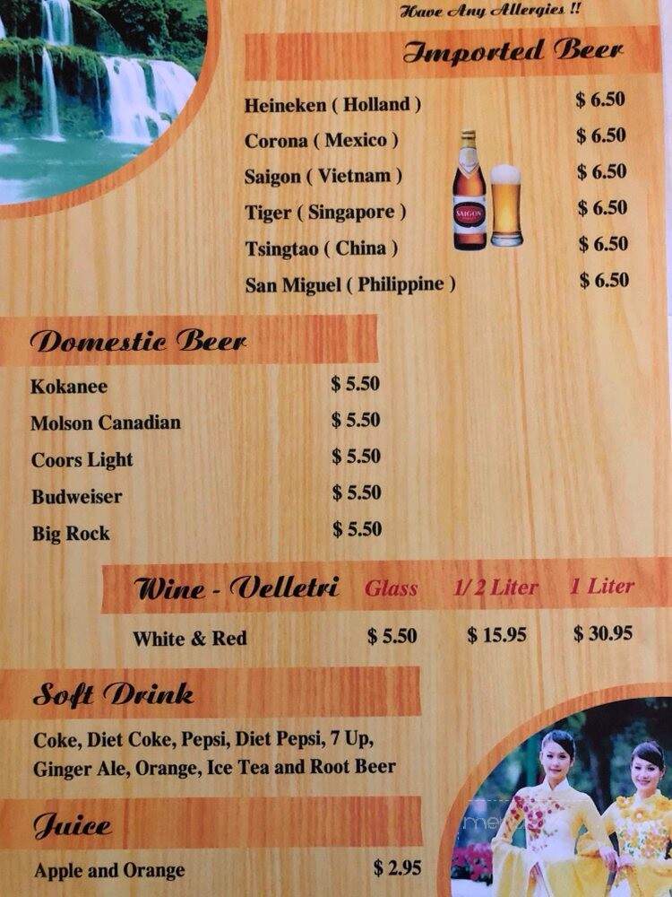 Bolsa Vietnamese - Calgary, AB menu_pic