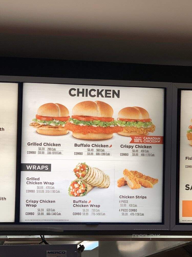 Harvey's Restaurant & Swiss Chalet - Ottawa, ON menu_pic