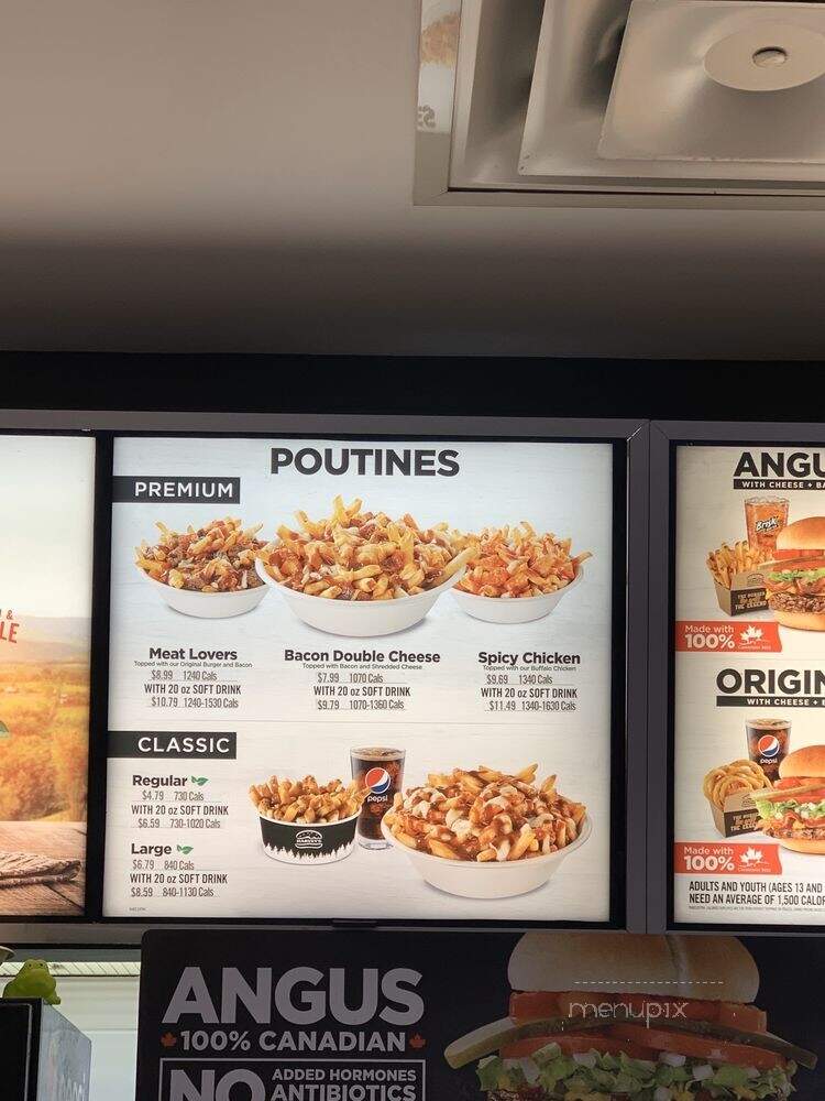 Harvey's Restaurant & Swiss Chalet - Ottawa, ON menu_pic