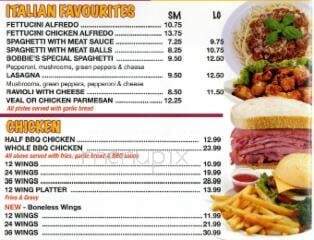 Bobbie's Pizza & Subs - Ottawa, ON menu_pic