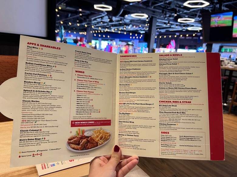 Boston Pizza - Niagara Falls, ON menu_pic