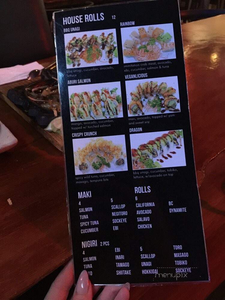 Simply Delicious Galleria + Sushi Lounge - Vancouver, BC menu_pic