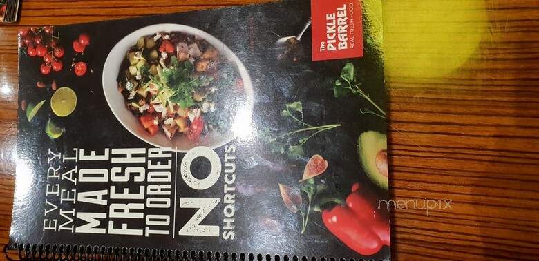 Pricle Barrel Restaurant - Markham, ON menu_pic
