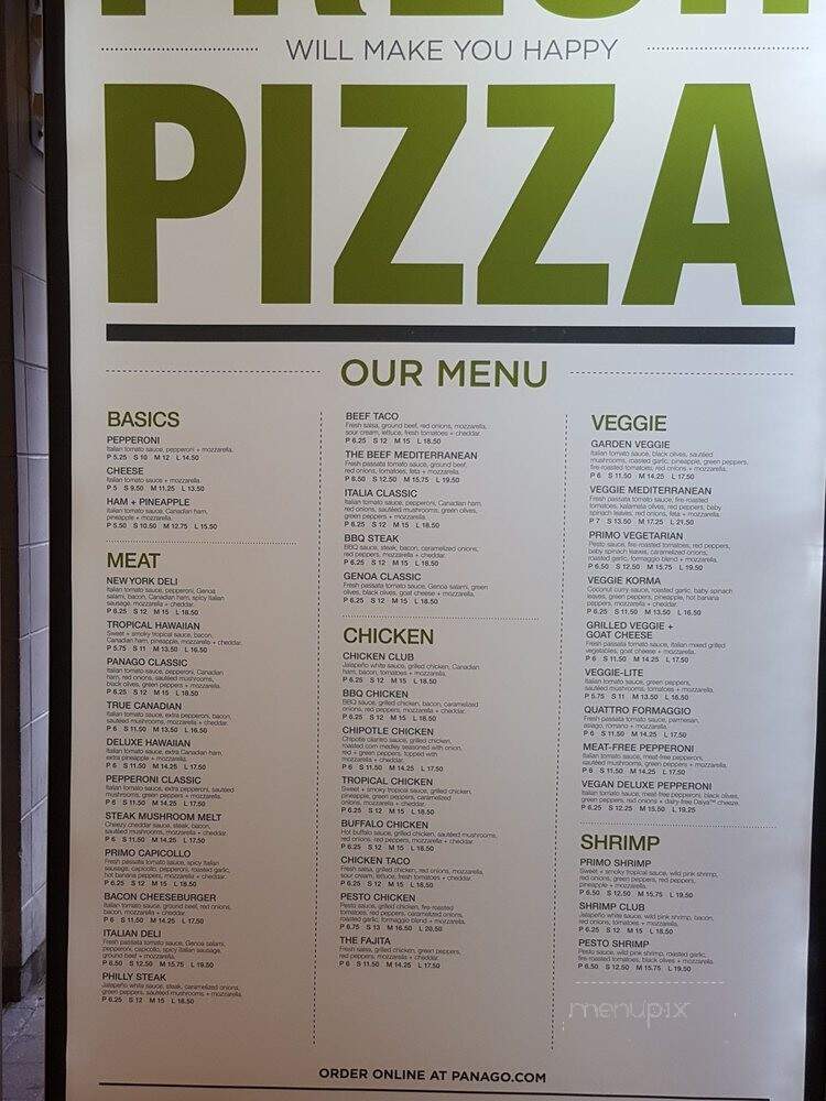 Panago Pizza - Toronto, ON