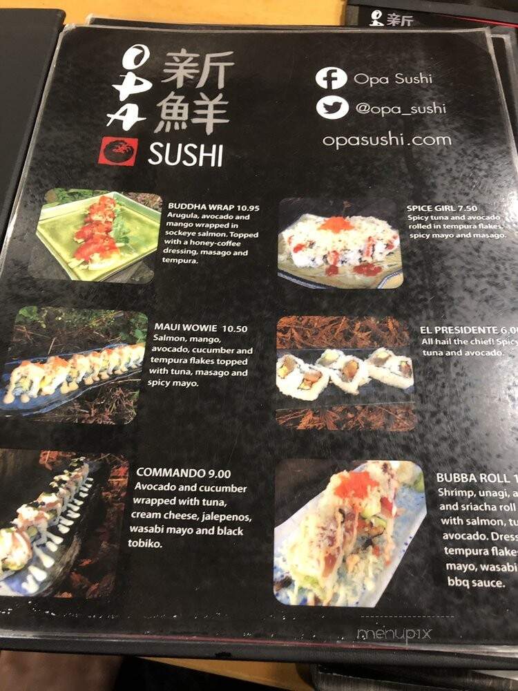 Opa Japanese Sushi Bar - Prince Rupert, BC