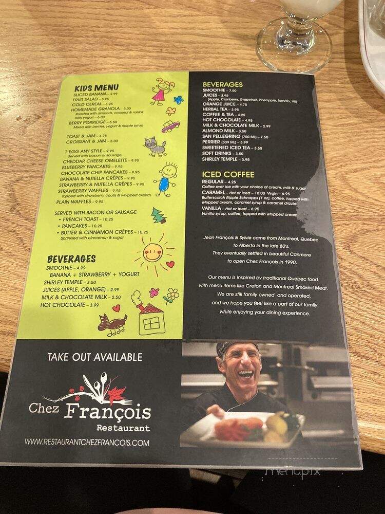 Chez Francois Restaurant - Canmore, AB