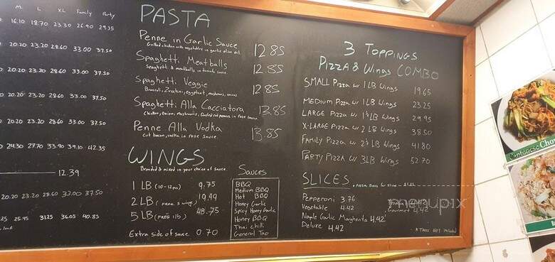 Martino Pizza - Toronto, ON menu_pic