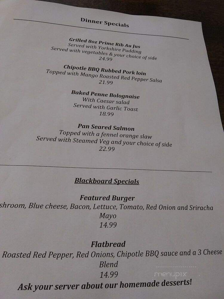 Royal Restaurant Dining Lounge - Richmond, ON menu_pic