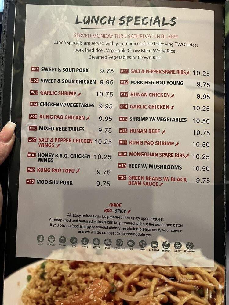 Wok Of Flame - Etobicoke, ON menu_pic