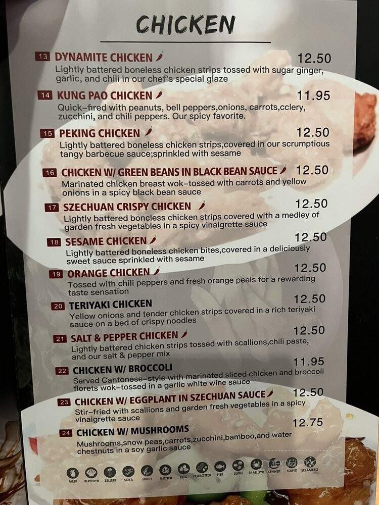 Wok Of Flame - Etobicoke, ON menu_pic