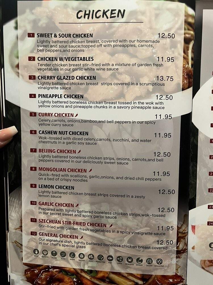 Wok Of Flame - Etobicoke, ON menu_pic