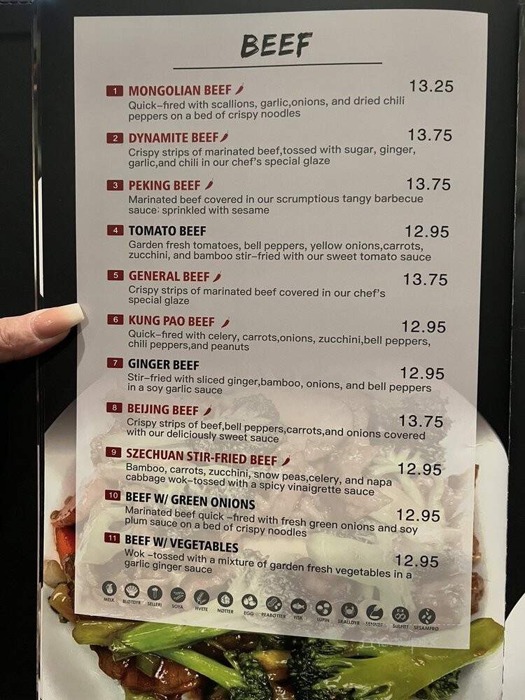 Wok Of Flame - Etobicoke, ON menu_pic