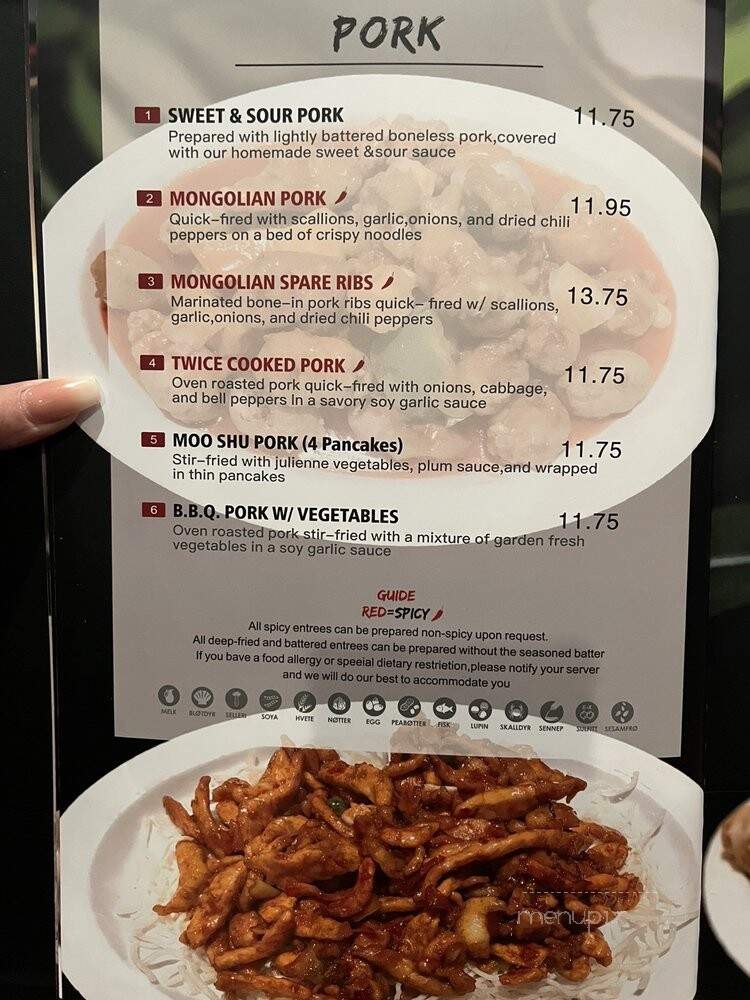 Wok Of Flame - Etobicoke, ON menu_pic