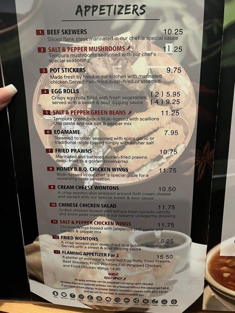 Wok Of Flame - Etobicoke, ON menu_pic