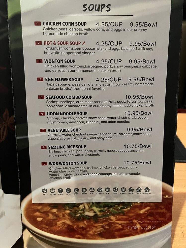 Wok Of Flame - Etobicoke, ON menu_pic