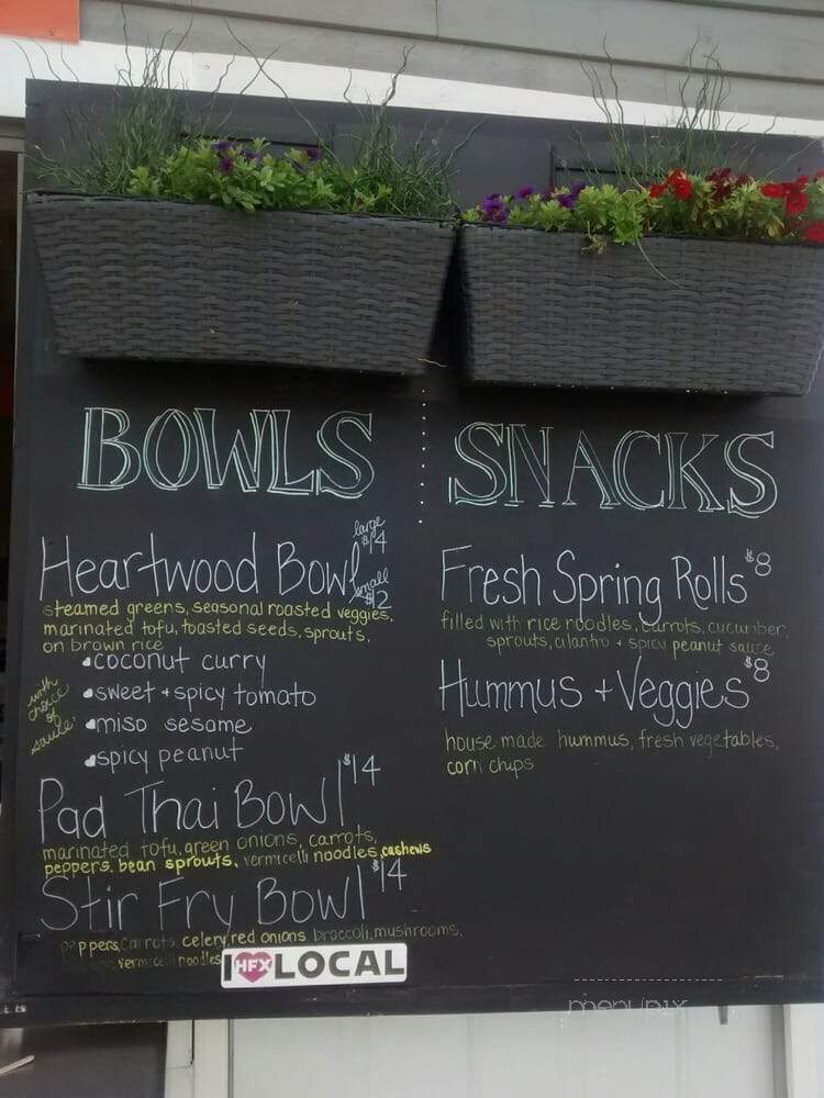 Heartwood Bakery and Cafe - Halifax, NS menu_pic
