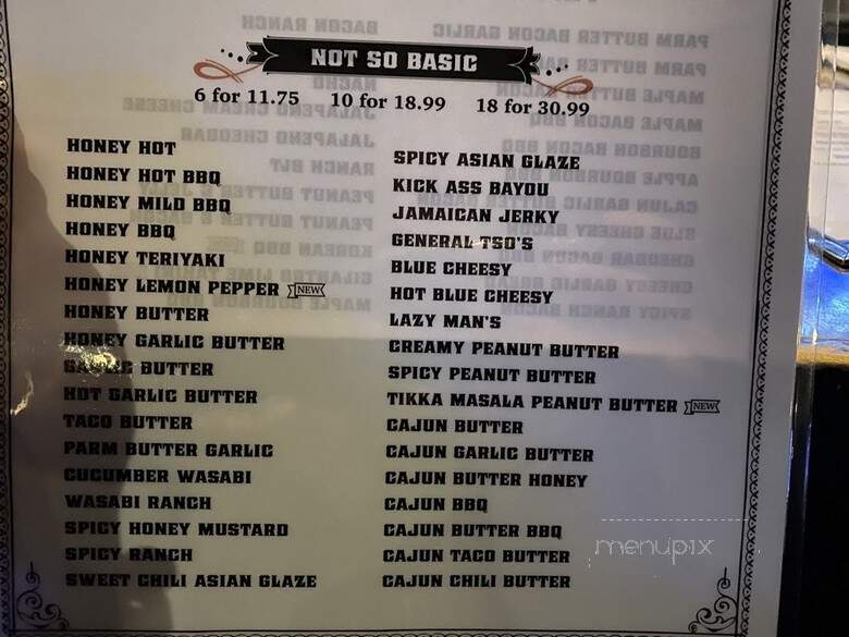 Dew Drop Inn (2006) Restaurant - Grassy Lake, AB menu_pic