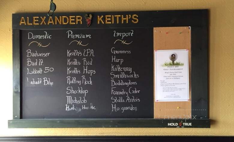 Fool & Flagon - Hamilton, ON menu_pic