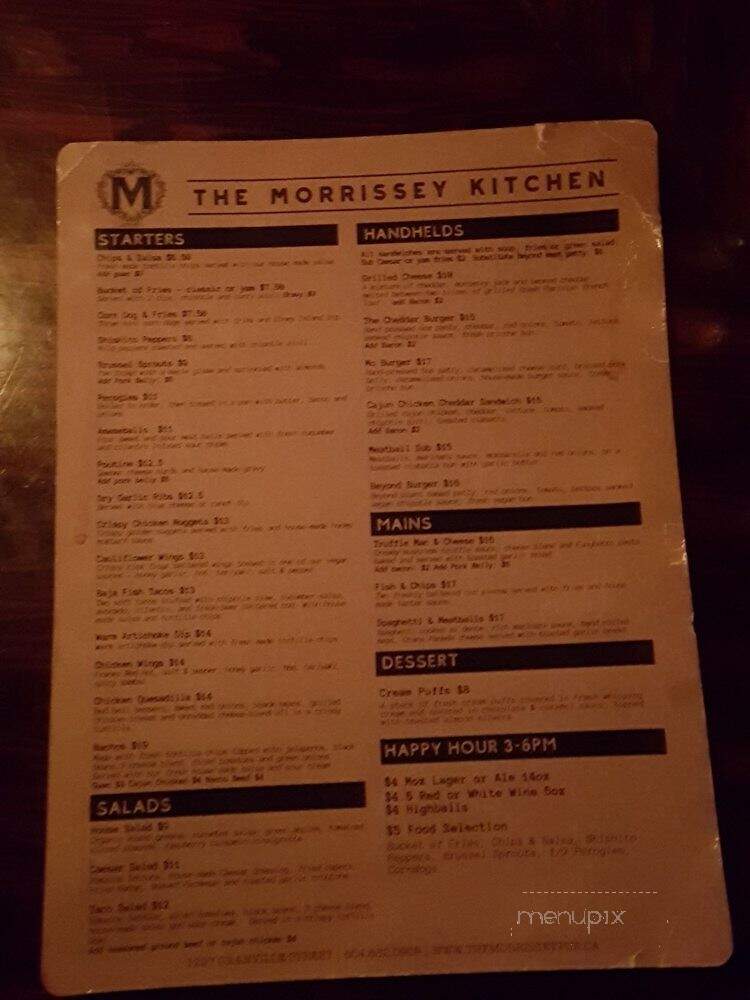 Morrissey Irish Bar & Restaurant - Vancouver, BC